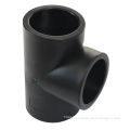 Black Polyethylene Pe Pipes And Fittings Seamless Equal Tee For Water Supply